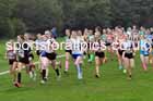 Womens Under-17s, 2022 National Cross Country Relays, Berry Hill Park, Mansfield.  Photo: David T. Hewitson/Sports for All Pics